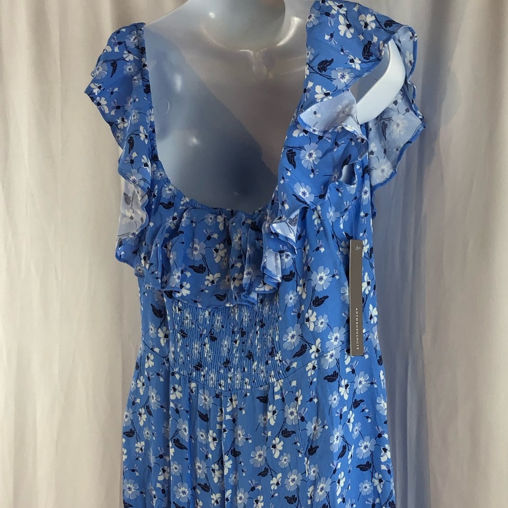 Anthropologie Yumi Kim floral tiered maxi dress NWT 8 - Picture 13 of 16